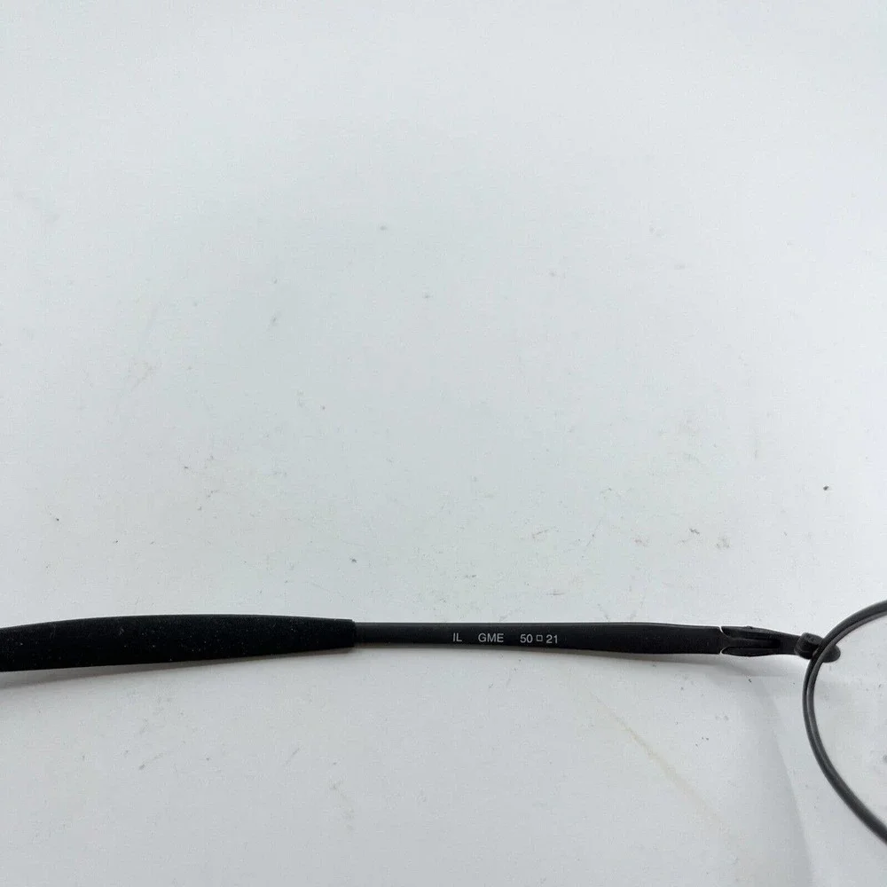 Smith Optics Eyeglasses‎ Frames Black Round Il GME 50-21 H7118